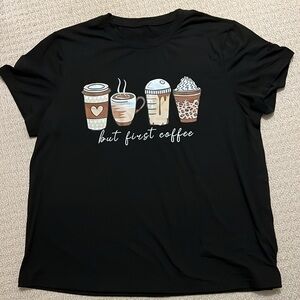 NEW - But First Coffee T-shirt